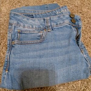 AEO cropped jeans
